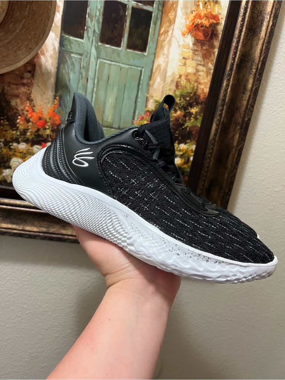 Under Armour Curry Flow 9 Team Black basketball sneakers